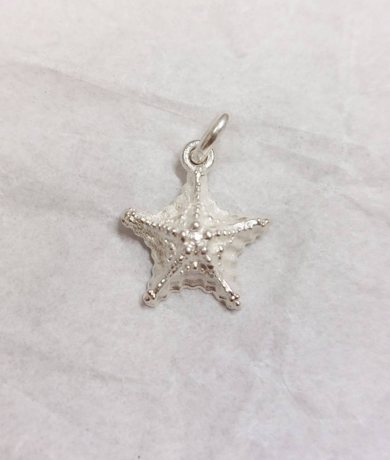Seestern Kettenanhänger 925 Sterling Silber von Schmuckiane
