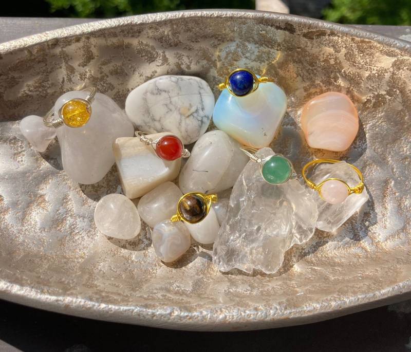 Crystal Wire Ring Crystal Wire Ring von Schmuckibudee