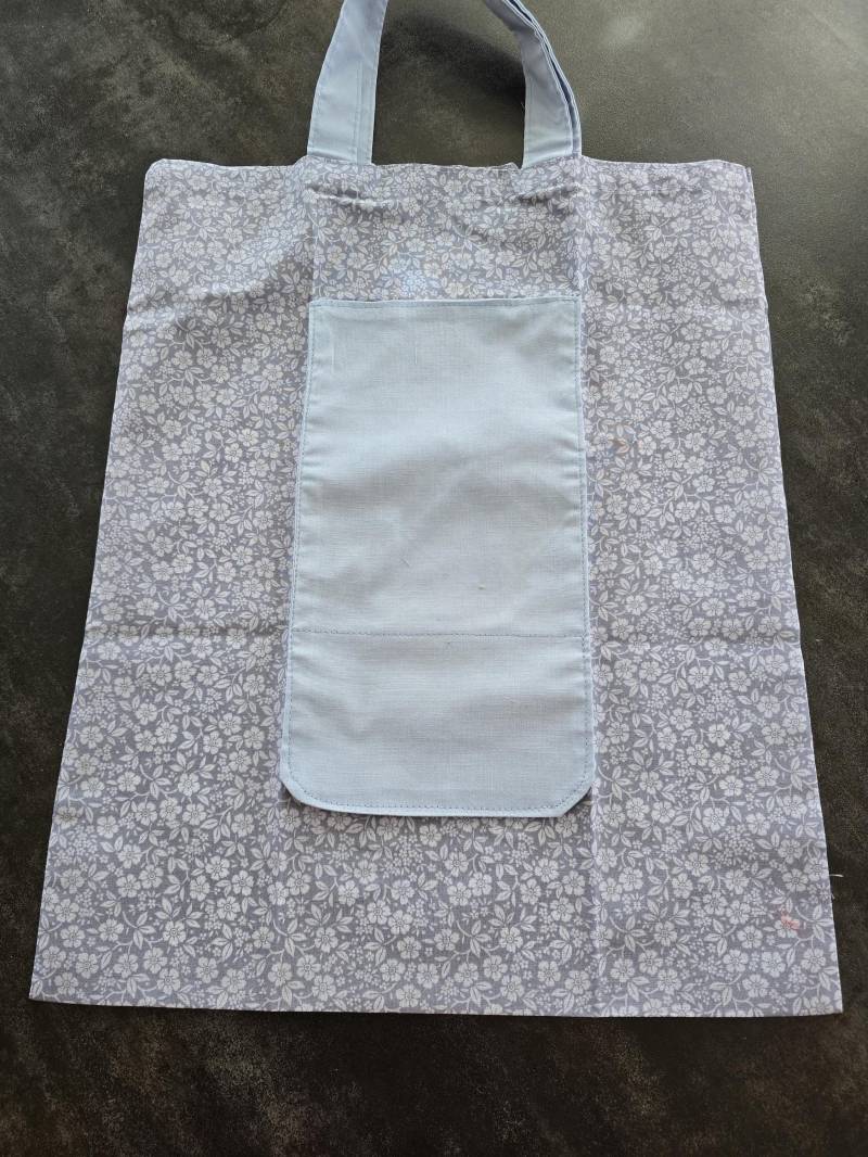 Faltbare Einkaufstasche, Selbst Genäht, Individuell von SchmuckkaestchenMM