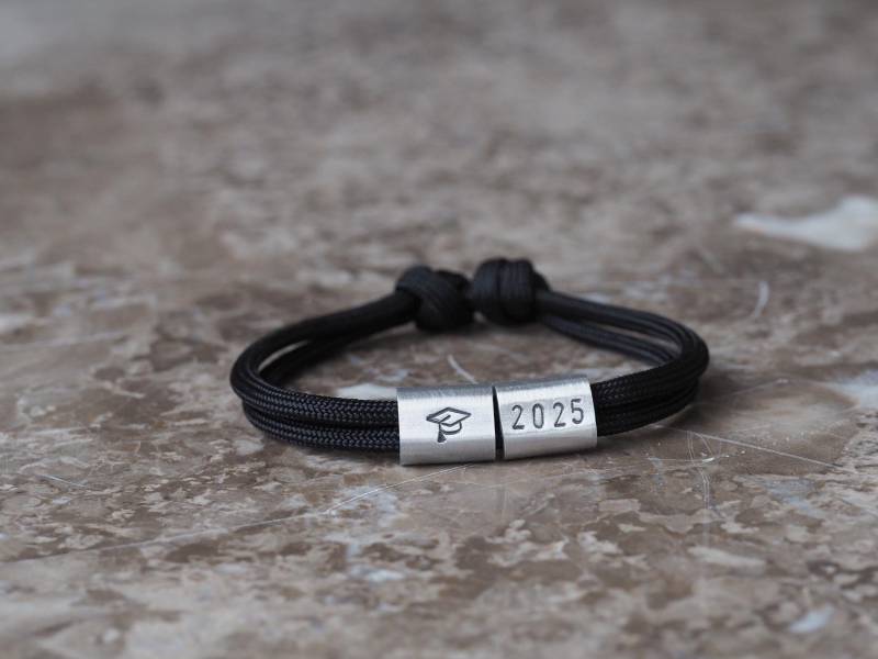 Abitur 2026, Armband Junge, Geschenk Zum Bachelor von Schmuckkistl