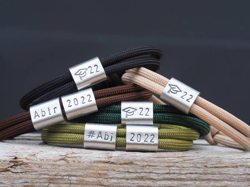 Armband Abitur, Geschenk Sohn, Zum Bachelor von Schmuckkistl