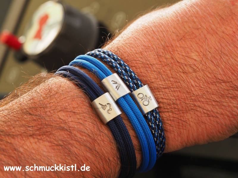 Verstellbares Armband Marathonläufer, Sport Für Bergsteiger, Wanderer, Radsportler, Läufer, Ein Stück von Schmuckkistl