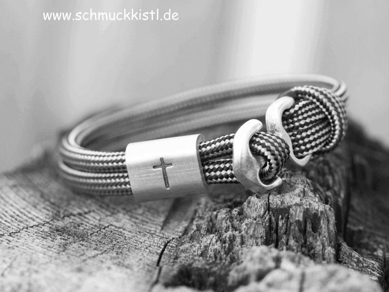 Christliches Armband Junge, Taufe, Kommunion, Firmung, Hochzeit, Konfirmation, Jugendweihe von Schmuckkistl