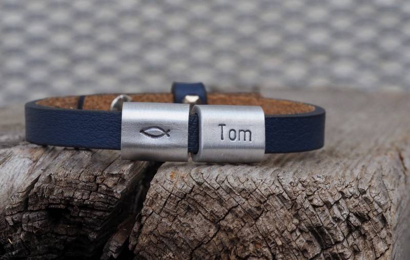 Lederarmband Zur Kommunion von Schmuckkistl