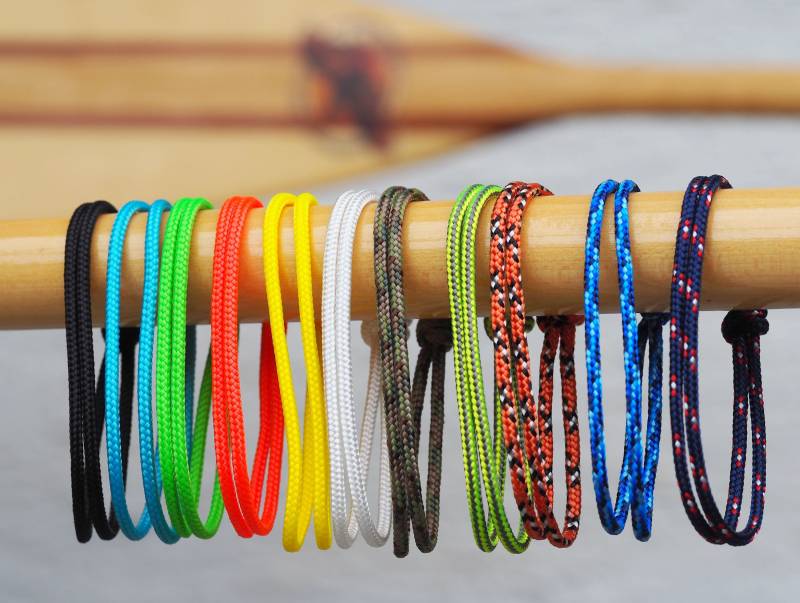 Surfer Armband Aus Weichem Seil, Dezent Und Größenverstellbar von Schmuckkistl