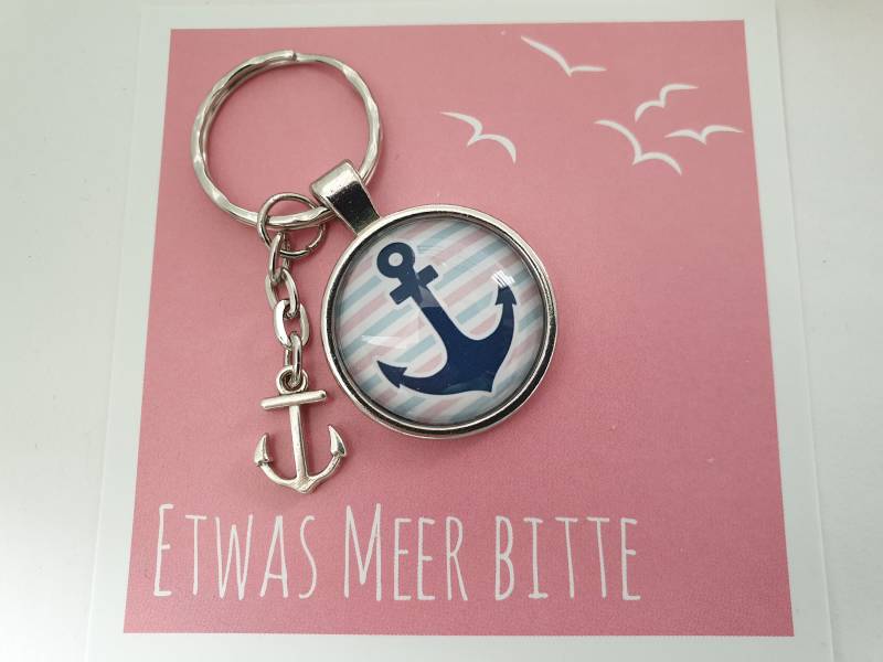 Anker Schlüsselanhänger/Geschenk Für Frauen Freundin Geschenkset von Schmuckmariechen