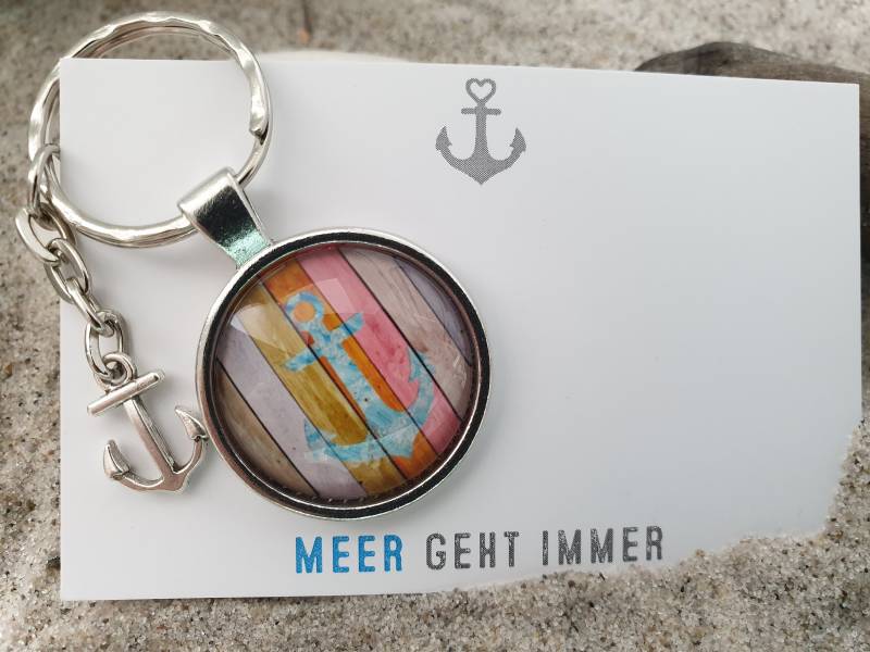 Anker Schlüsselanhänger/Geschenk Für Frauen Freundin Geschenkset von Schmuckmariechen