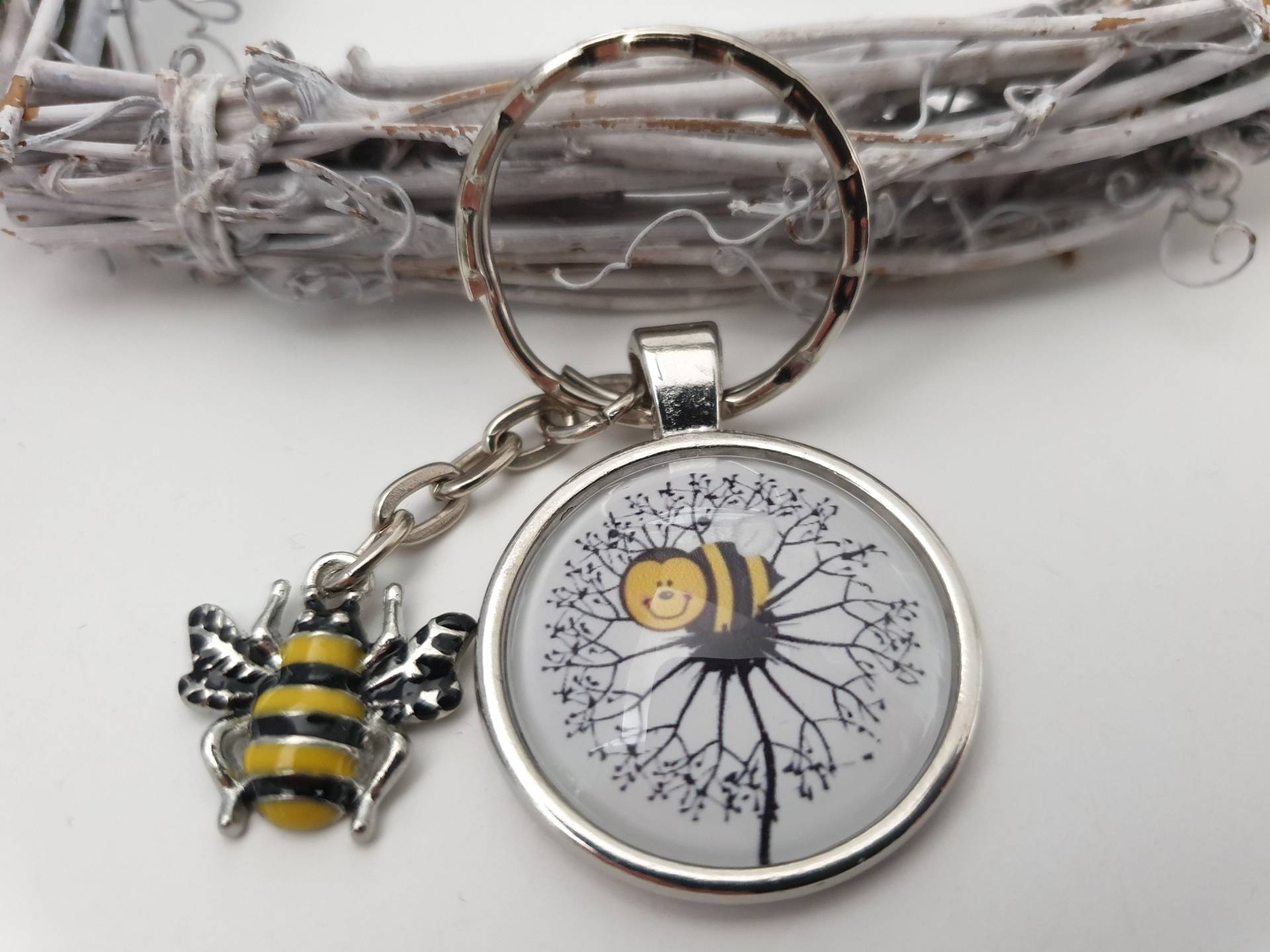 Biene Schlüsselanhänger/Geschenk Für Frauen Freundin Geschenkset von Schmuckmariechen