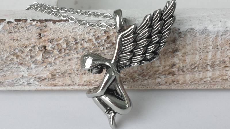 Engel Kette Edelstahl/Geschenk Für Frauen Freundin Geschenkset von Schmuckmariechen