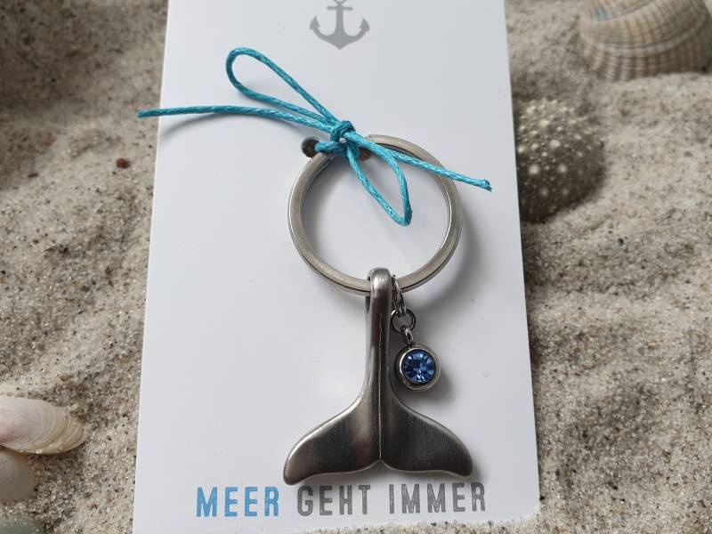 Fluke Schlüsselanhänger Edelstahl/Geschenk Für Frauen Freundin Geschenkset von Schmuckmariechen