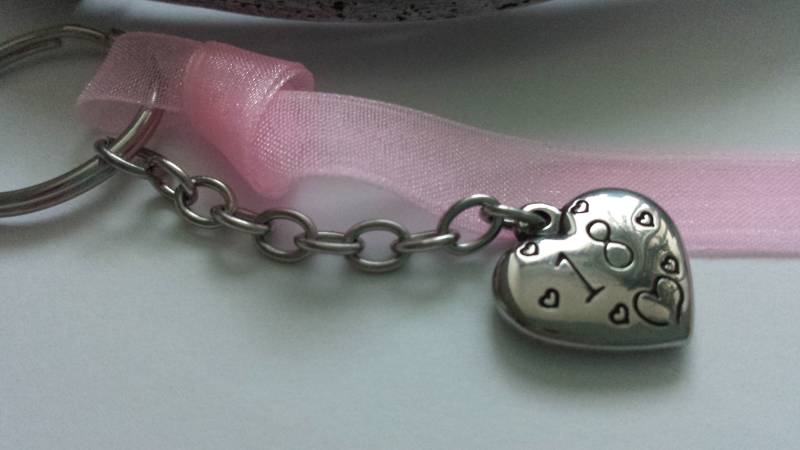 18. Geburtstag Geschenk Schlüsselanhänger Edelstahl/Für Frauen Freundin Geschenkset von Schmuckmariechen