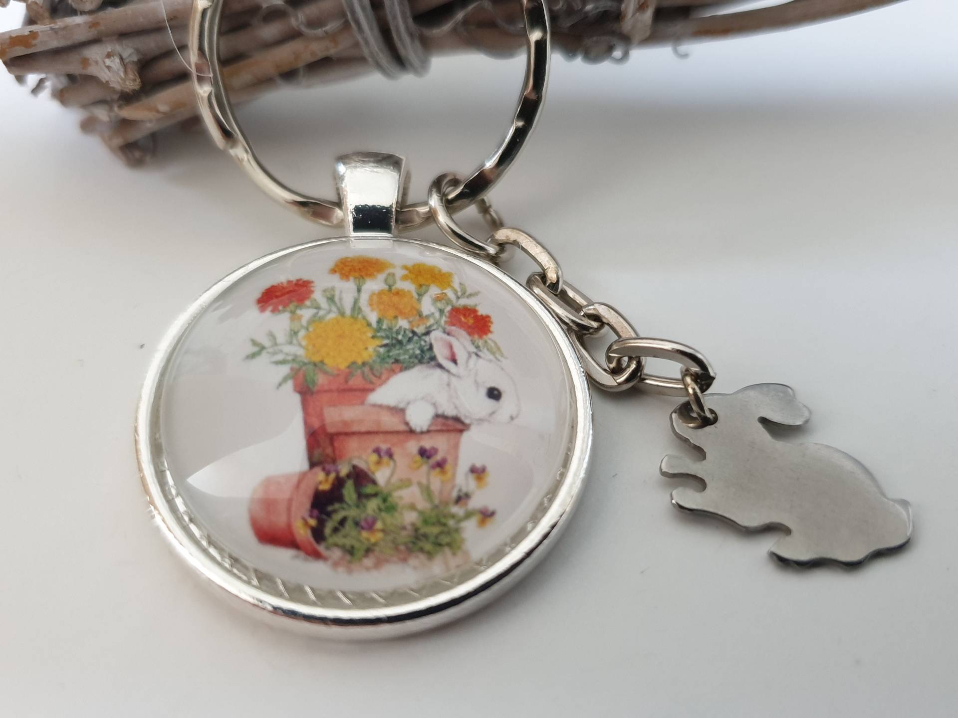 Hase Schlüsselanhänger/Geschenk Für Frauen Freundin Geschenkset von Schmuckmariechen