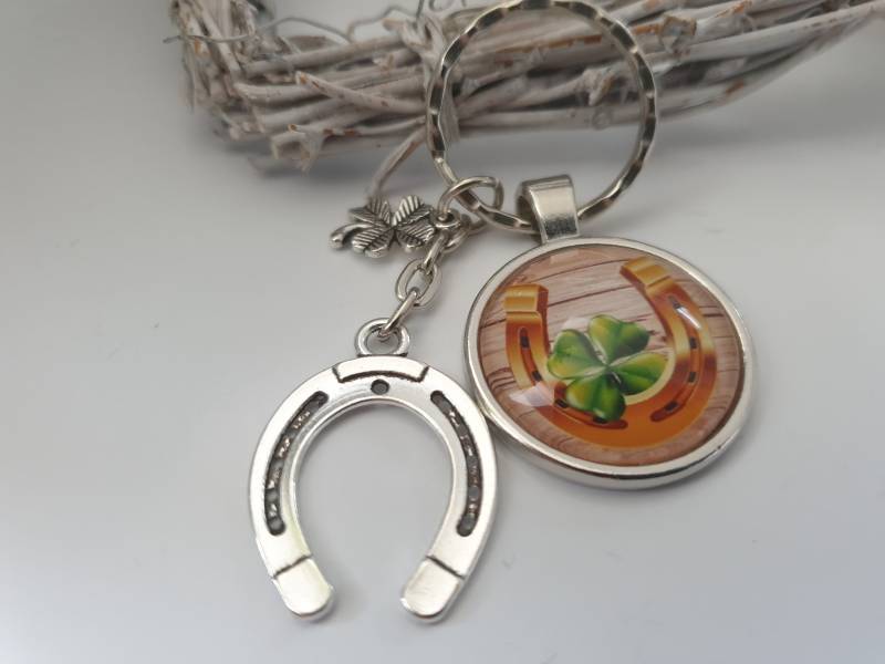 Hufeisen Schlüsselanhänger/Glücksbringer Geschenk Für Frauen Freundin Geschenkset von Schmuckmariechen