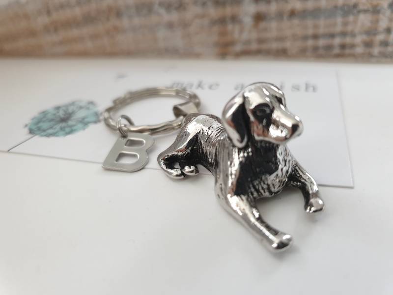 Jagdhund Schlüsselanhänger Personalisierbar/Geschenk Für Frauen Männer Geschenkset von Schmuckmariechen