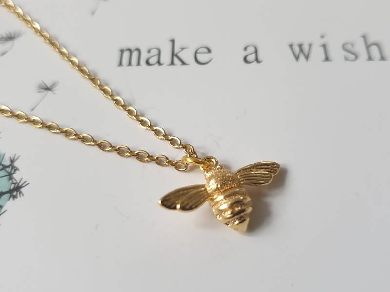 Bienen Kette/Geschenk Für Frauen Freundin Geschenkset von Schmuckmariechen