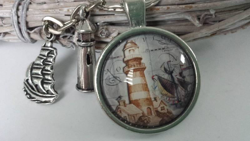 Leuchtturm Schlüsselanhänger/Geschenk Für Frauen Männer Geschenkset von Schmuckmariechen