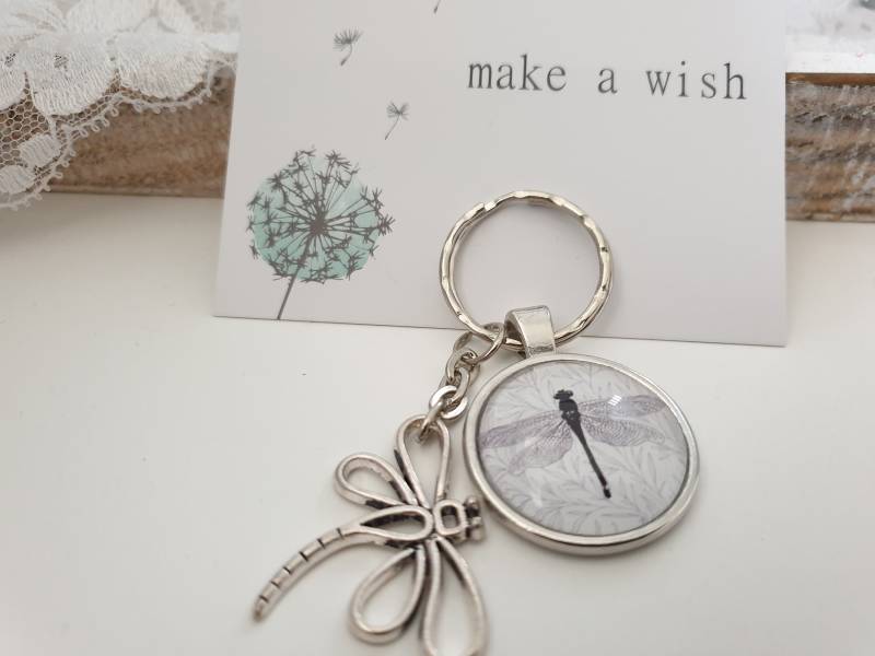 Libelle Schlüsselanhänger/Geschenk Für Frauen Freundin Geschenkset von Schmuckmariechen