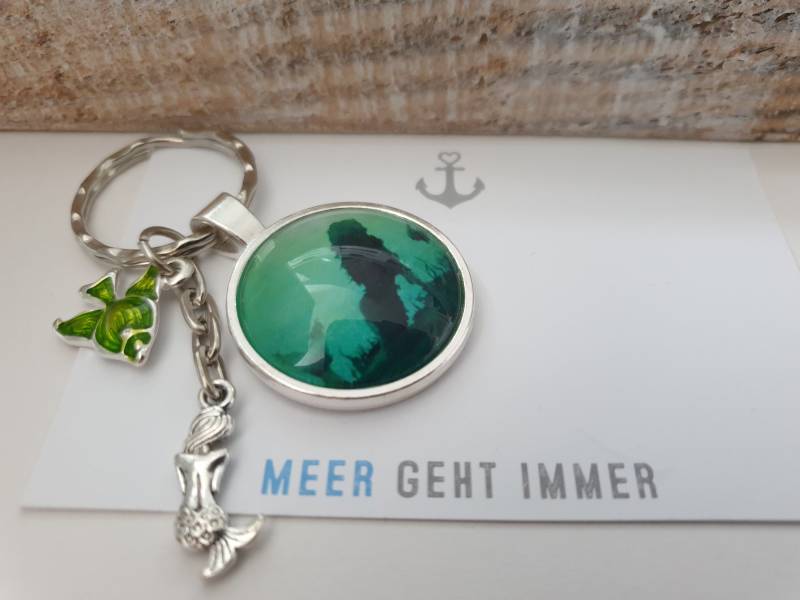 Meerjungfrau Schlüsselanhänger/Geschenk Für Frauen Freundin Geschenkset Meerjungfrau Schlüsselanhänger/Geschenk Für Frauen Freundin Geschenkset von Schmuckmariechen