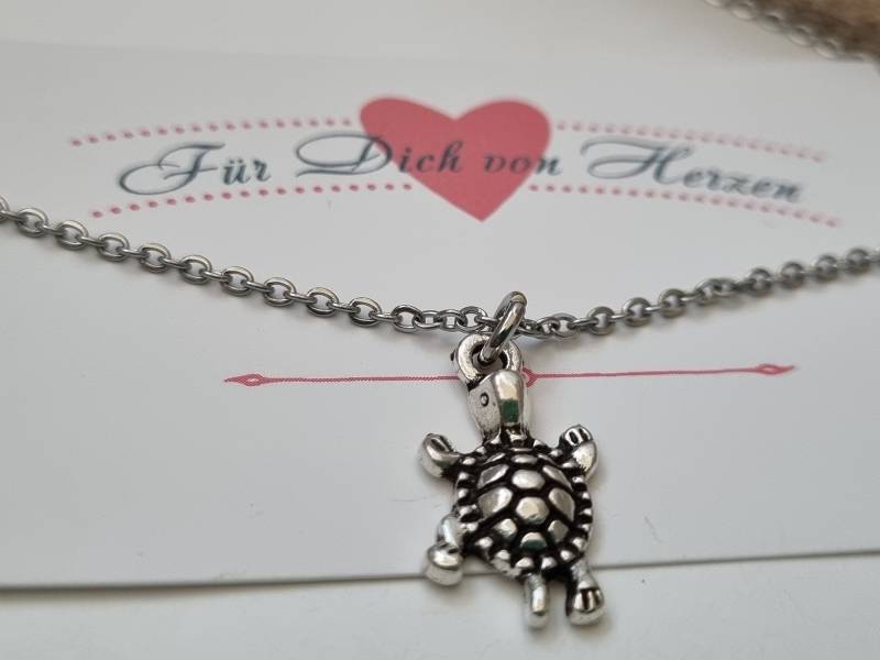 Schildkröte Kette/Geschenk Für Frauen Freundin Kinder Geschenkset von Schmuckmariechen