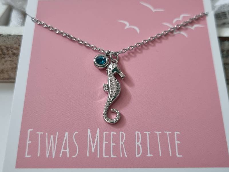 Seepferdchen Kette/Geschenk Für Frauen Freundin Geschenkset von Schmuckmariechen