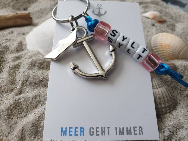 Sylt Schlüsselanhänger/Geschenk Für Frauen Freundin Geschenkset von Schmuckmariechen