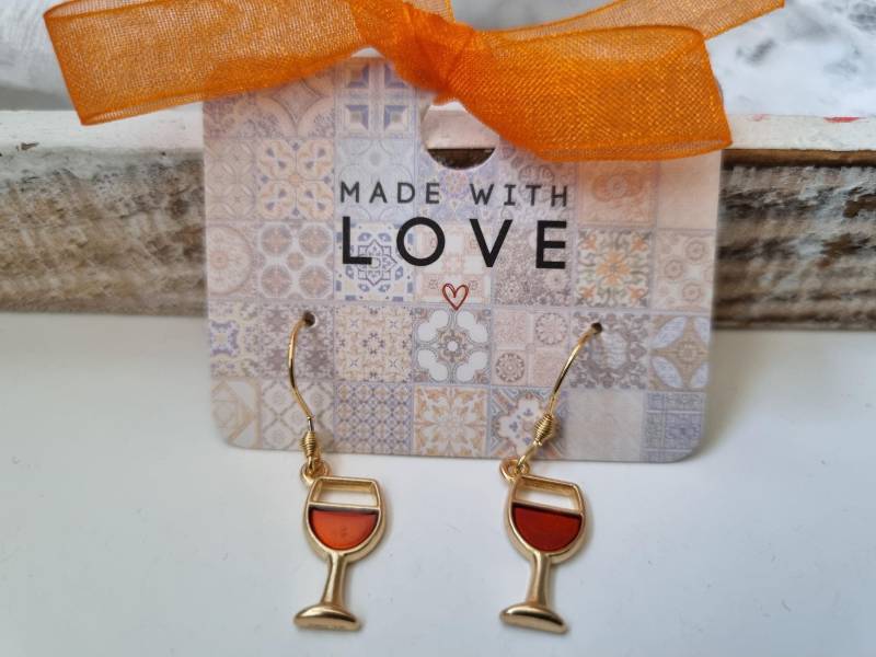 Weinglas Ohrringe/Cocktailglas Geschenk Für Frauen Freundin Geschenkset Weinglas Ohrringe/Cocktailglas Geschenk Für Frauen Freundin Geschenkset von Schmuckmariechen