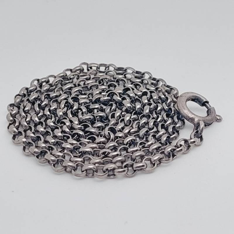 50 cm Antike Kette 835Er Silber Schmuck Erbskette Antiker #23 von SchmuckparadiesShop