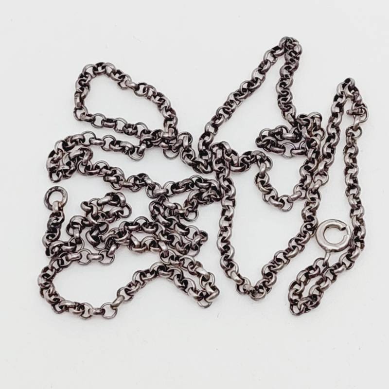 61 cm Vintage Silberkette Silber Kette Schmuck Erbskette Antiker #24 Trachtenschmuck von SchmuckparadiesShop