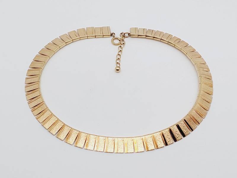 Amerik Double Collier Antiker Modeschmuck Vergoldet Antikes Antikschmuck von SchmuckparadiesShop