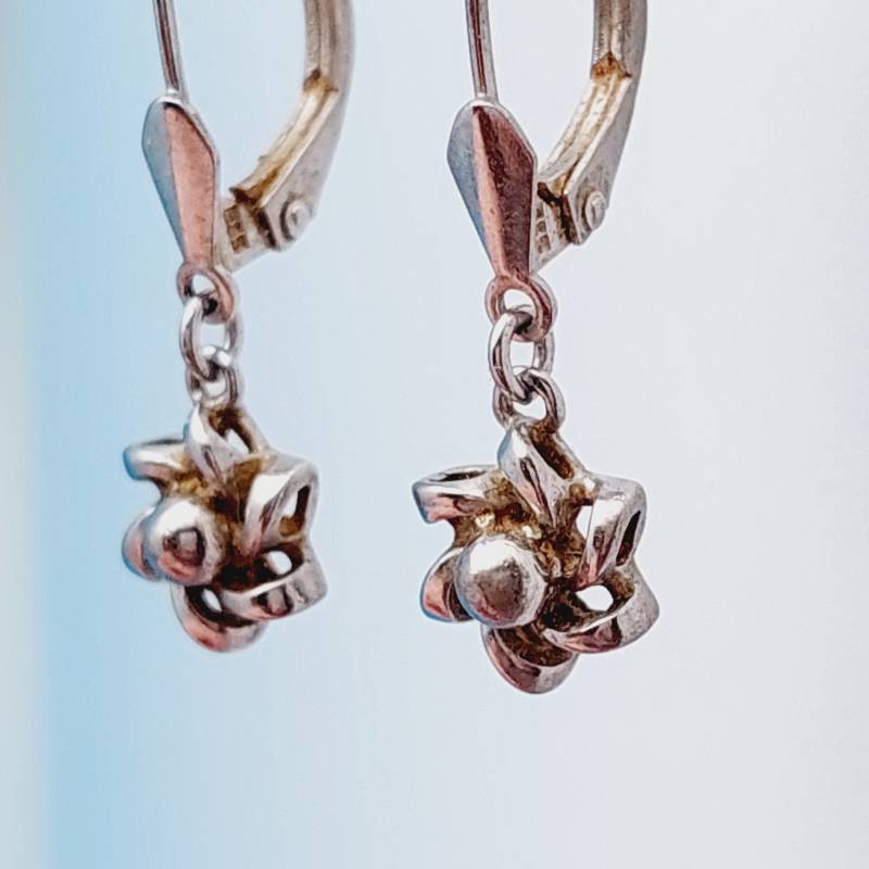 Antike 835Er Silber Blumen Ohrringe Ohrhänger Filigranschmuck Antike 835Er Silber Blumen Ohrringe Ohrhänger Filigranschmuck von SchmuckparadiesShop