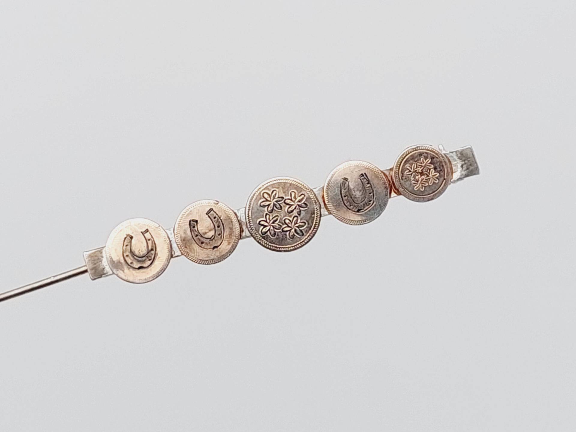 Antike Double Stabbrosche Brosche von SchmuckparadiesShop