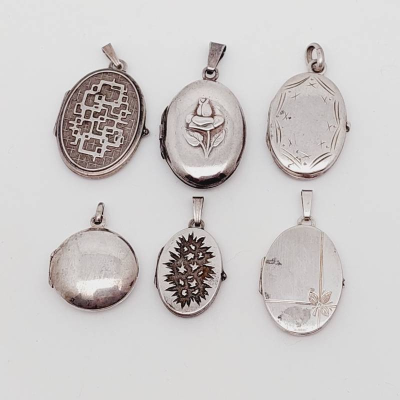 Antikes Medaillon 835Er Silber Anhänger Geschenk Verlobungsgeschenk Oval Barock Rokoko Mit Bild Kordes Lichtenfels von SchmuckparadiesShop