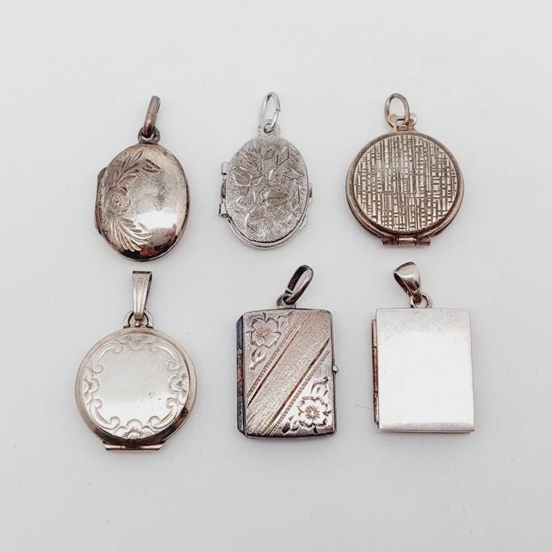 Antikes Medaillon 835Er - Sterling Silber Anhänger Geschenk Verlobungsgeschenk Oval Barock Rokoko Mit Bild Kordes Lichtenfels von SchmuckparadiesShop