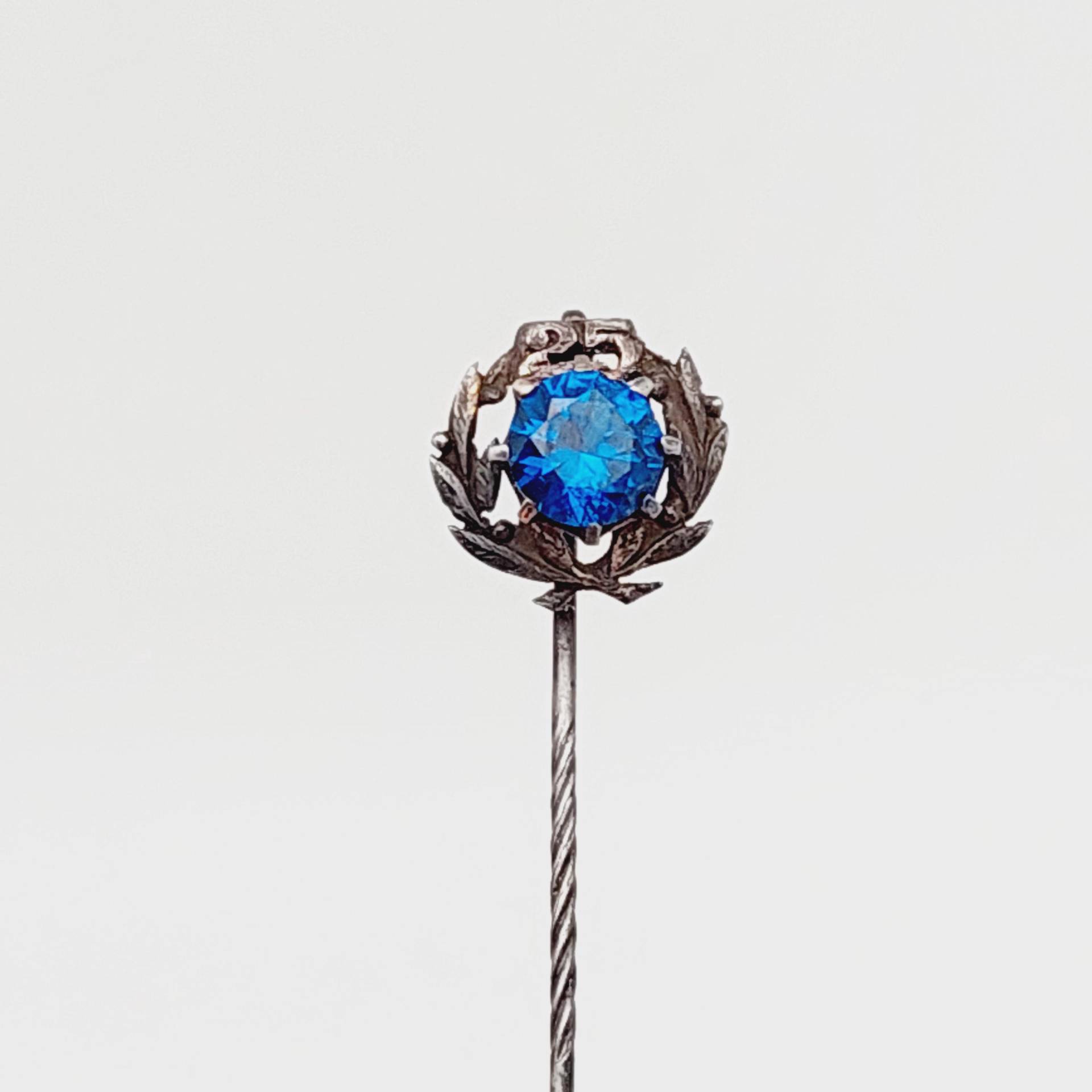Biedermeier Krawattennadel Blauer Geschliffener Farbstein 835Er Silber Anstecknadel Reversnadel Nadel Antik Biedermeier Krawattennadel Blauer Geschliffener Farbstein 835Er Silber Anstecknadel Reversnadel Nadel Antik von SchmuckparadiesShop