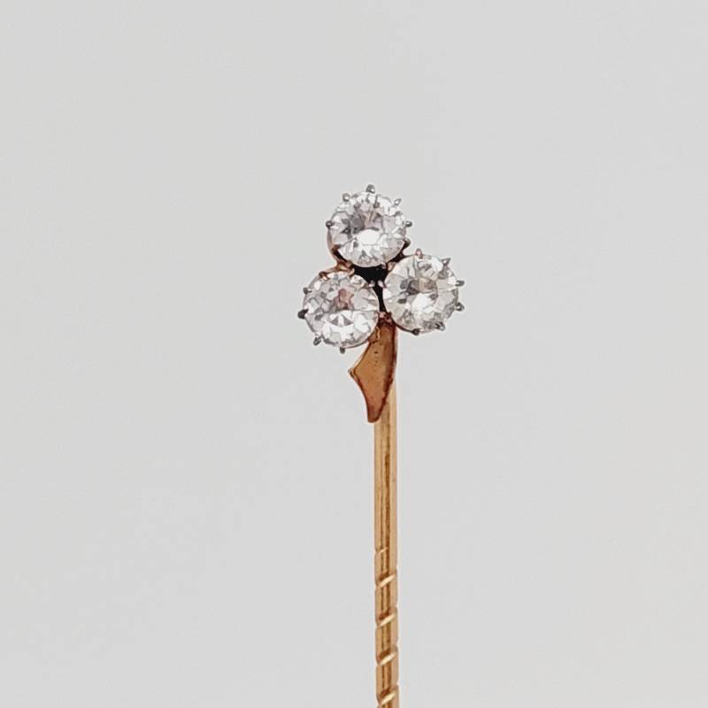 Biedermeier Krawattennadel Goldfarbe Tombak Anstecknadel Reversnadel Nadel Mit Strass Antik Biedermeier Krawattennadel Goldfarbe Tombak Anstecknadel Reversnadel Nadel Mit Strass Antik von SchmuckparadiesShop