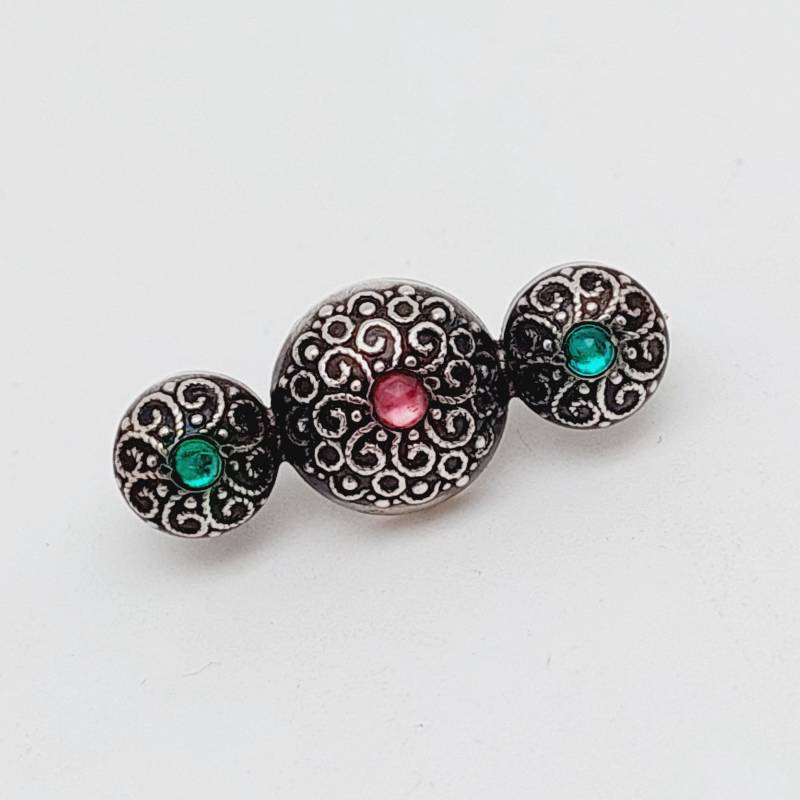 Florale Silber Brosche Trachtenschmuck Jugendstil 800Er Florale Silber Brosche Trachtenschmuck Jugendstil 800Er von SchmuckparadiesShop