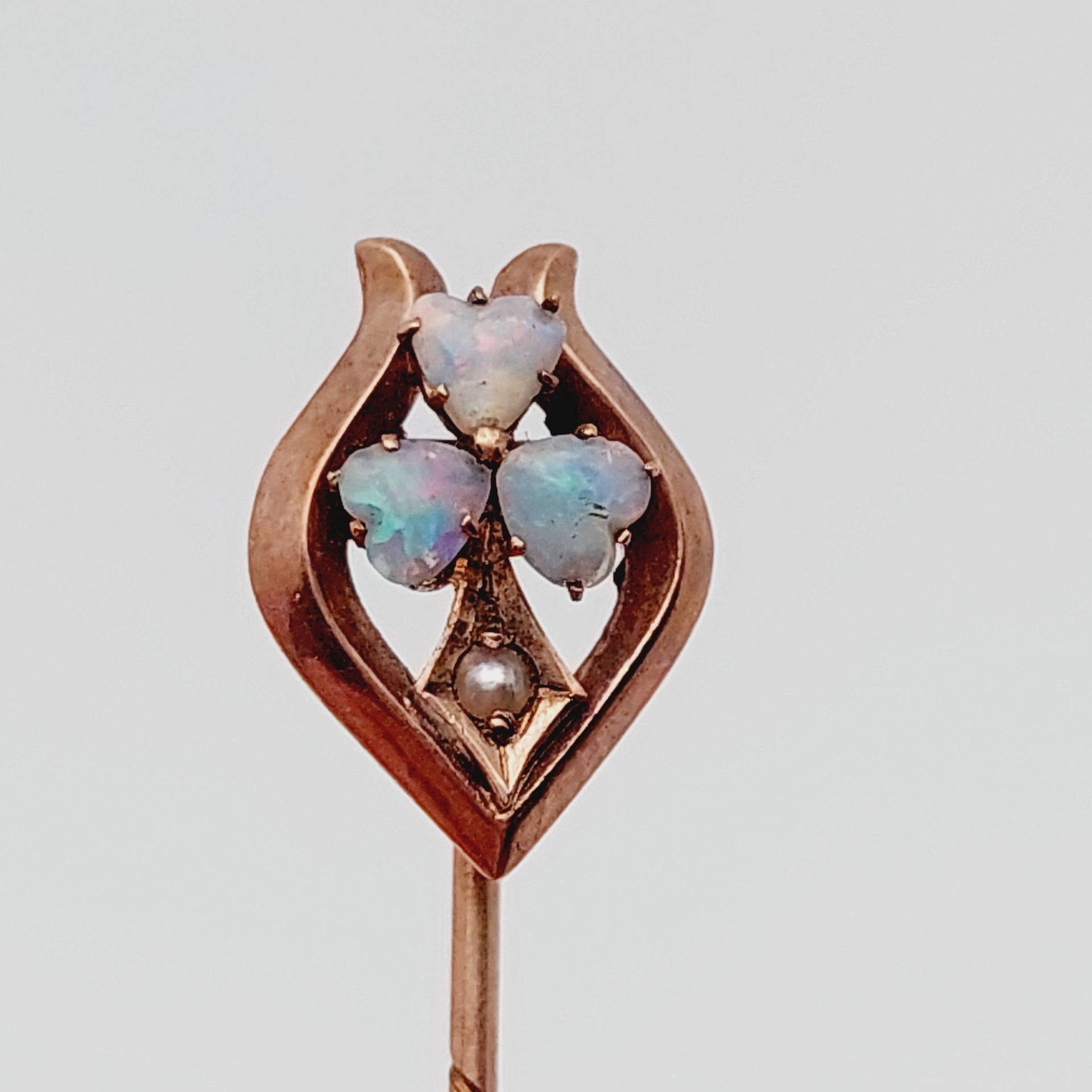 Jugendstil Krawattennadel Goldfarbe Tombak Anstecknadel Reversnadel Nadel Mit Opal Antik Jugendstil Krawattennadel Goldfarbe Tombak Anstecknadel Reversnadel Nadel Mit Opal Antik von SchmuckparadiesShop