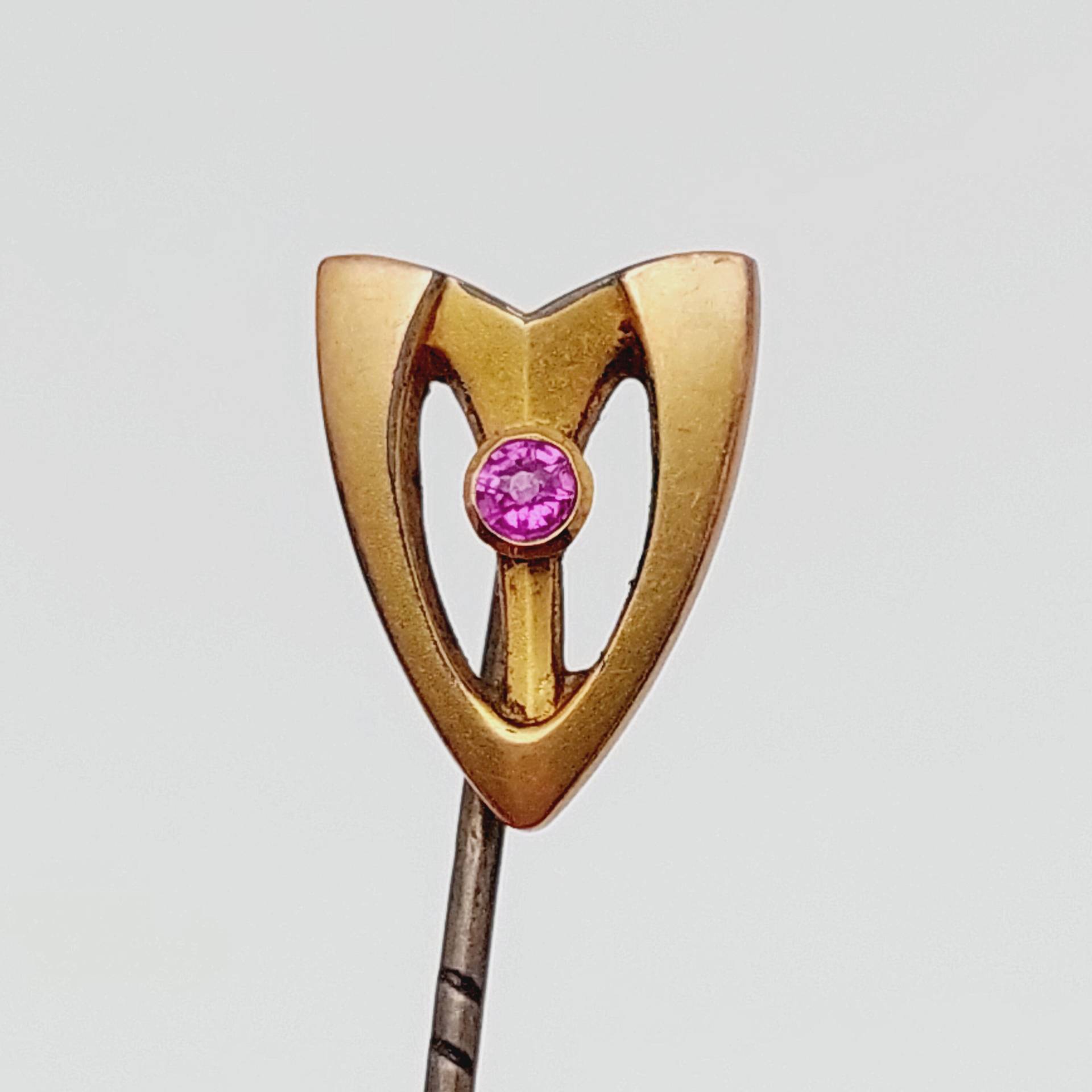 Jugendstil Krawattennadel Goldfarbend Tombak Anstecknadel Reversnadel Brosche Mit Opal Antik Jugendstil Krawattennadel Goldfarbend Tombak Anstecknadel Reversnadel Brosche Mit Opal Antik von SchmuckparadiesShop