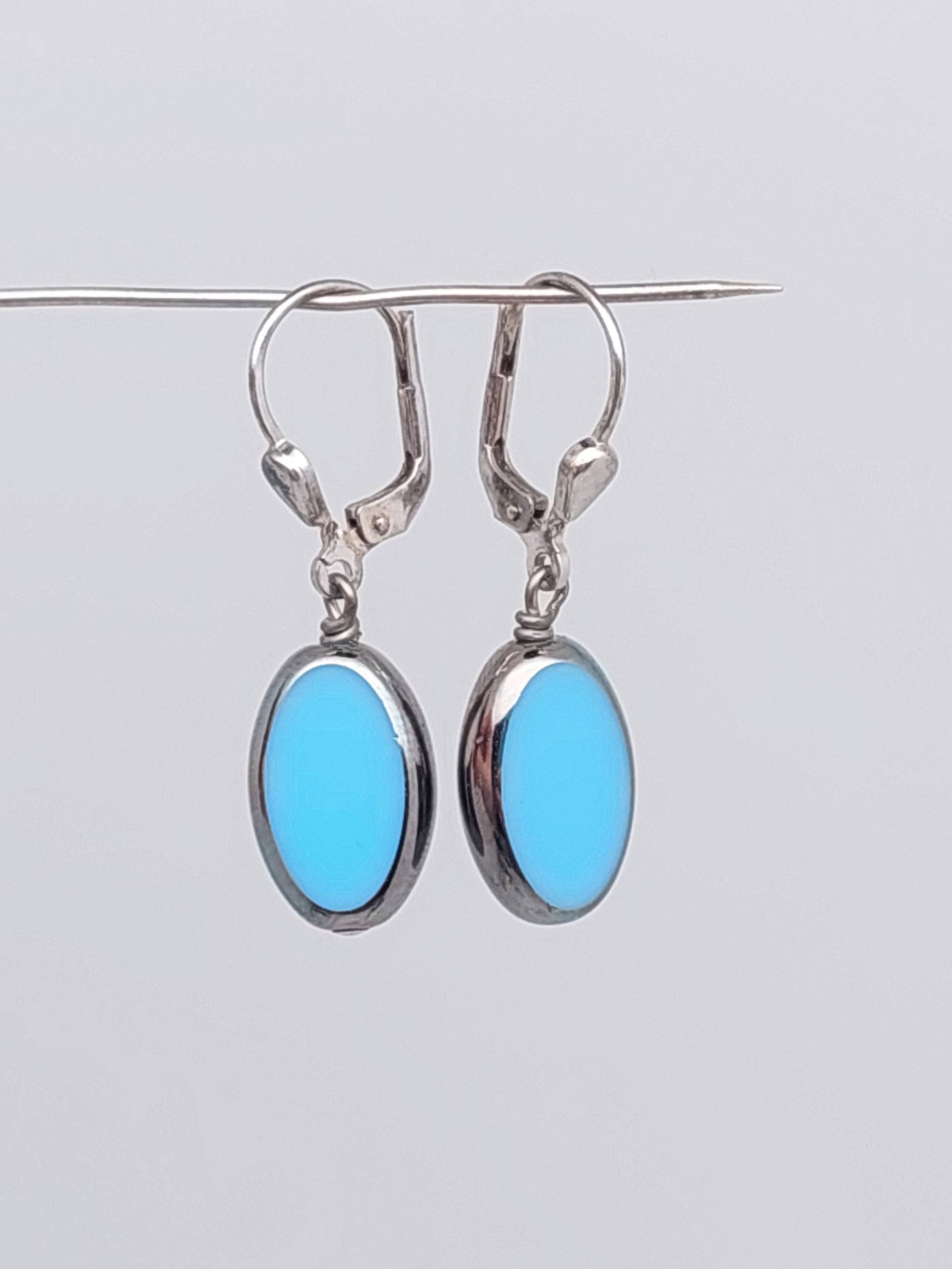 Silberohrringe 925Er Silber Echtschmuck Ohrringe Mit Blauen Steinen Silberohrringe 925Er Silber Echtschmuck Ohrringe Mit Blauen Steinen von SchmuckparadiesShop