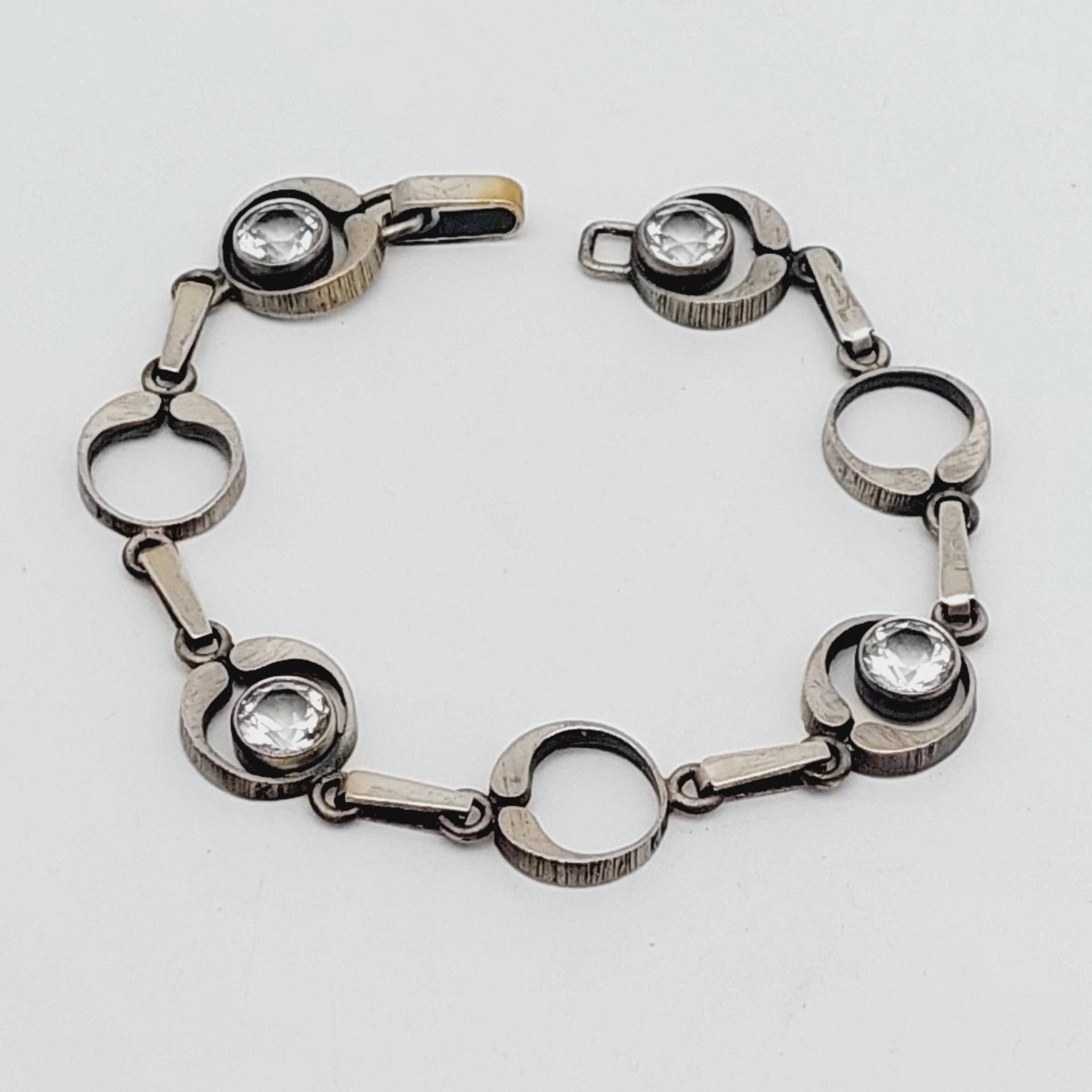 Sten Laine Sterling Armband Mid Century Finnland 925Er Silber Skandinavien Design Karl von SchmuckparadiesShop