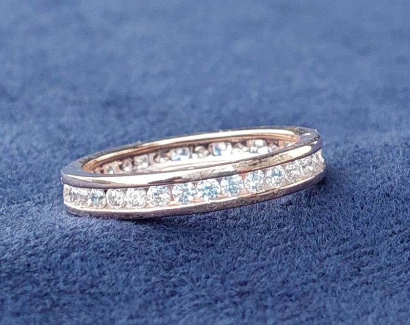 Vintage Memory Ring 925Er Silber Verlobungsring Hochzeitsring Endlos Gr 20 Vintage Memory Ring 925Er Silber Verlobungsring Hochzeitsring Endlos Gr 20 von SchmuckparadiesShop
