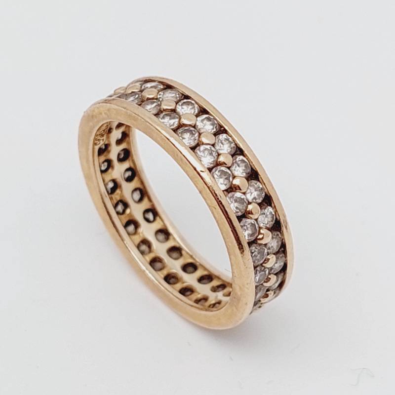 Vintage Memory Ring 925Er Silber Verlobungsring Hochzeitsring Endlos Gr 20 Vintage Memory Ring 925Er Silber Verlobungsring Hochzeitsring Endlos Gr 20 von SchmuckparadiesShop