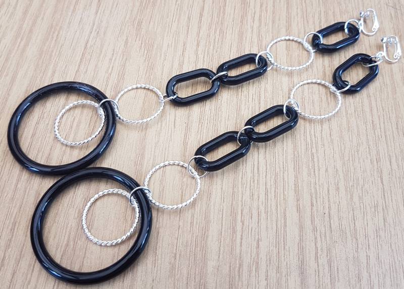 Sehr Lange Xxl Ohrclips Clips Sehr Lange Xxl Ohrclips Clips von Schmuckperle3000