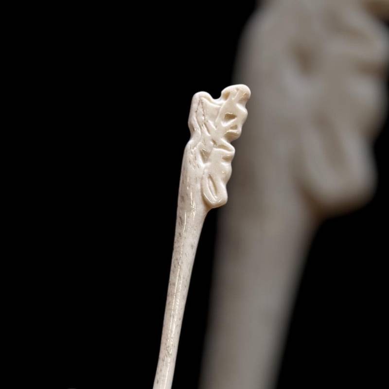 Wikinger-Haarnadel/Gewandnadel Aus Knochen Nach Fund Von Den Shetlandinseln Wikinger-Haarnadel/Gewandnadel Aus Knochen Nach Fund Von Den Shetlandinseln von Schmuckschnitzerei