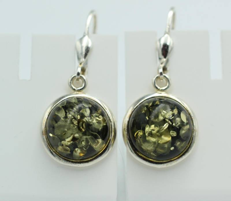 Edler Bernstein Ohrhänger 925 Silber Echter Aus Litauen Top Edel von Schmucktime