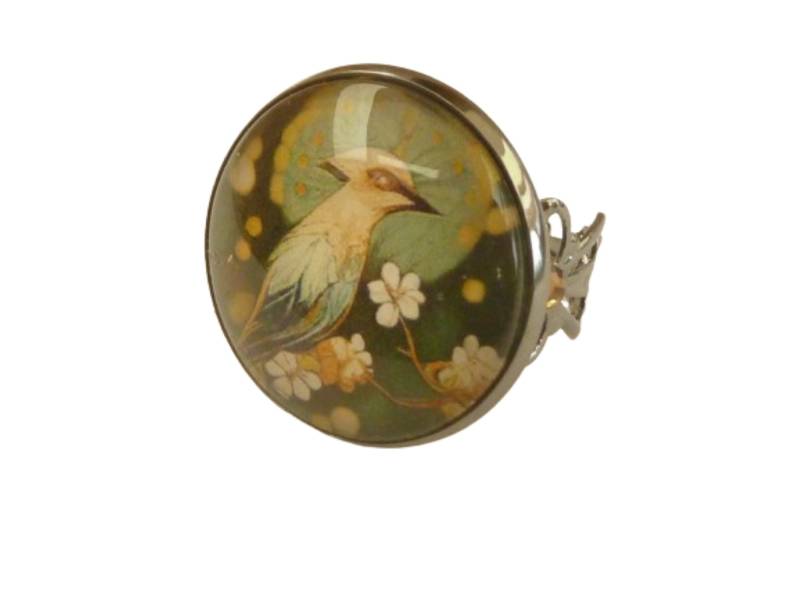 Großer Ring Mit Vogel Motiv Statement Anthrazitfarben Blumen Schmuck Geschenkidee Frau Freundin Großer Ring Mit Vogel Motiv Statement Anthrazitfarben Blumen Schmuck Geschenkidee Frau Freundin von Schmucktruhe