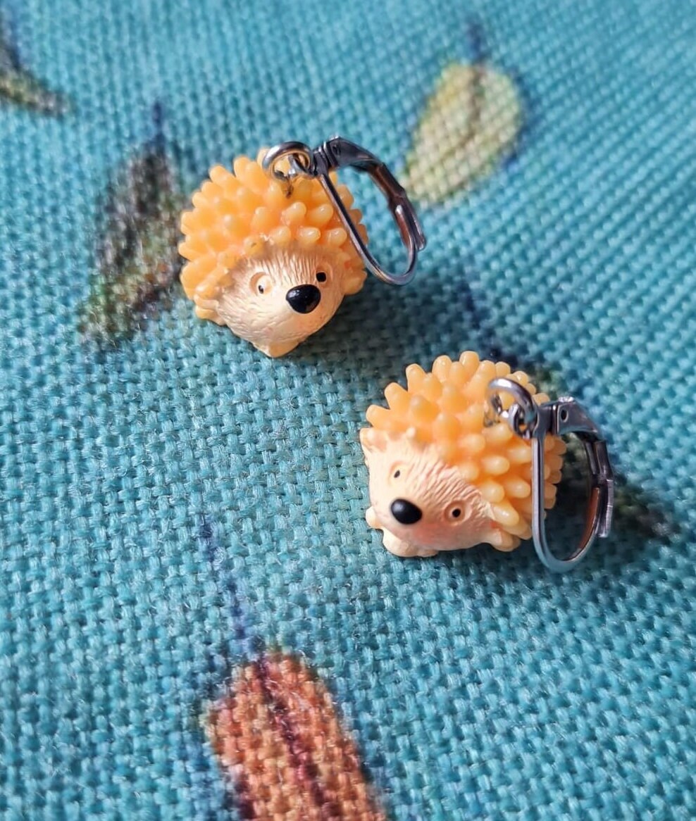 Igel Ohrhänger Igel Ohrhänger von SchmuckwerkDresden