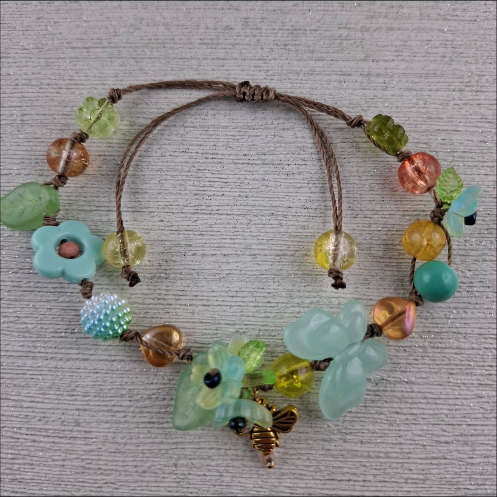 Blütenarmband von SchmueckdichDesign