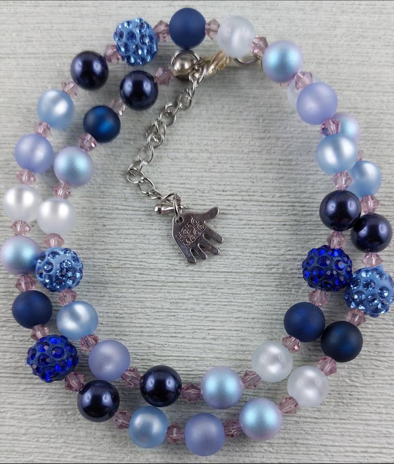 Edles Blau Polaris Und Swarovski von SchmueckdichDesign