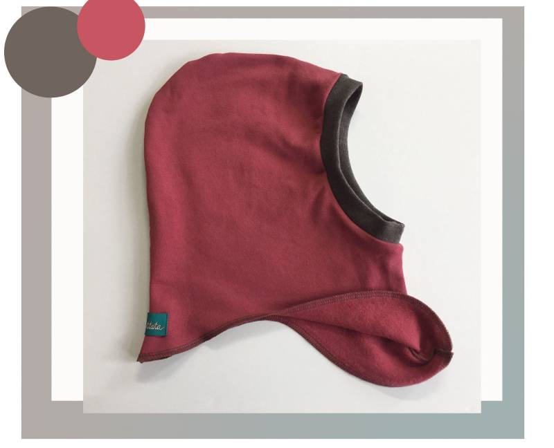 Ökotex Baumwoll-Sweat Kinder Schlupfmütze Mit Weicher Innenseite, Schnattata von Schnattata